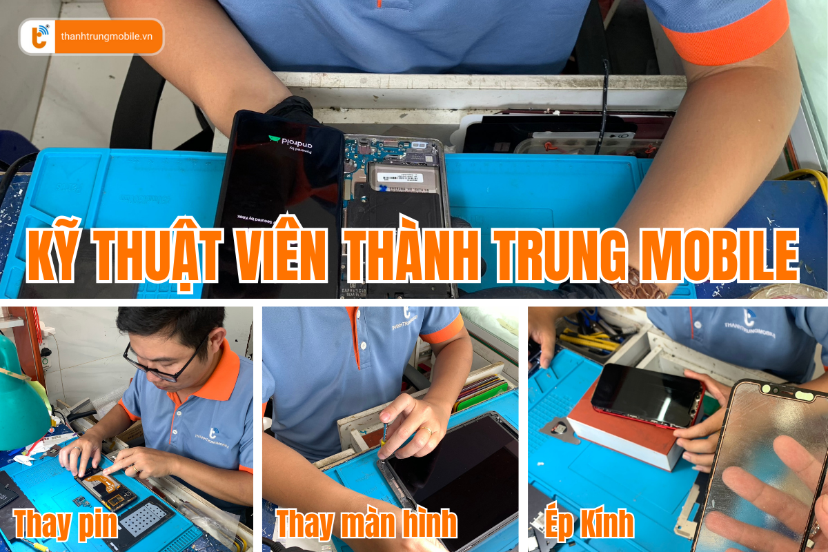 Dịch vụ thay pin Samsung tại Thành Trung Mobile